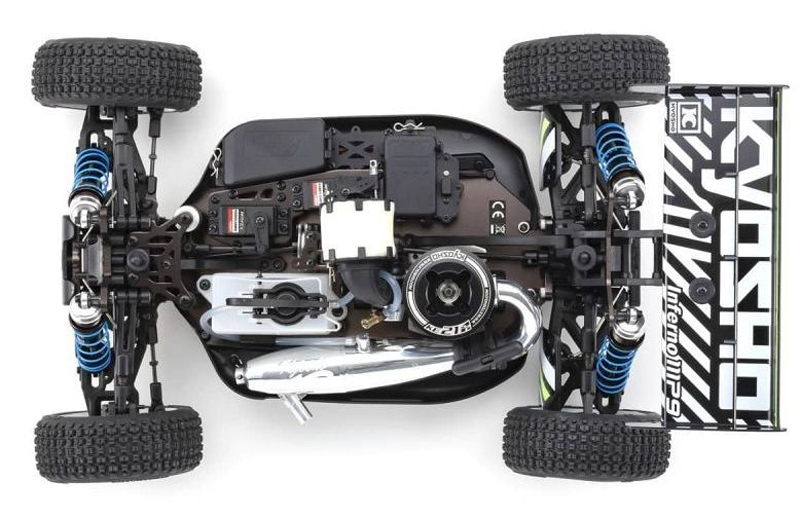 KYOSHO INFERNO MP9 EVO2 4wd NITRO RTR (33021B) - immagine 4