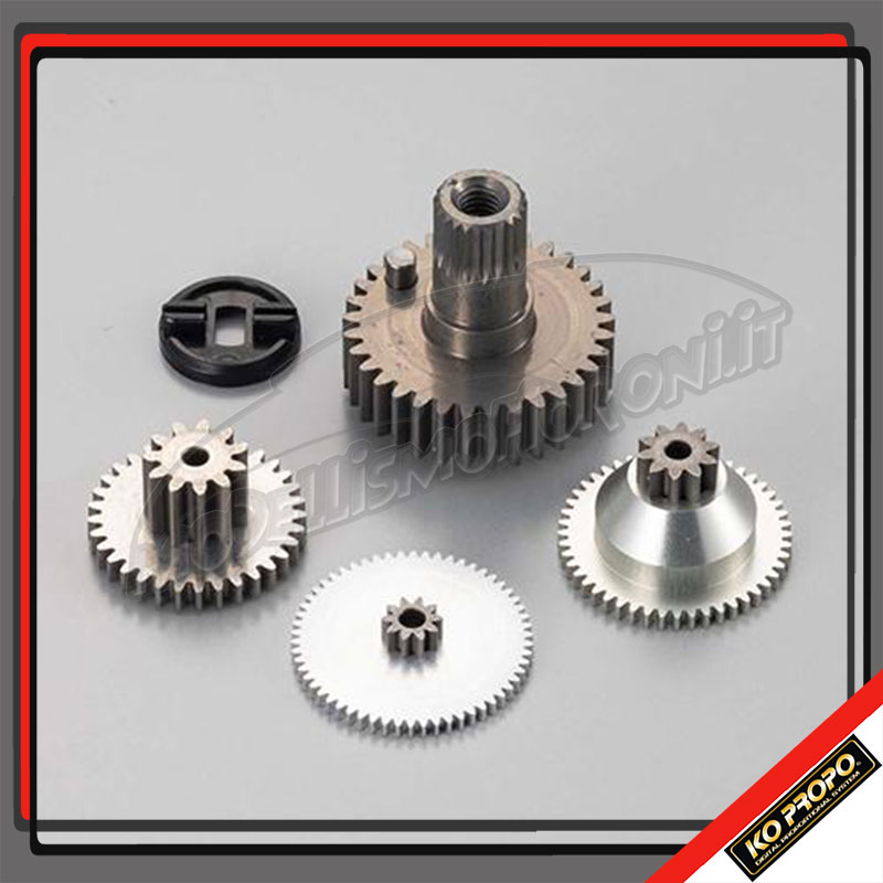 SET INGRANAGGI ALU SERIE RSX4S/RSX3