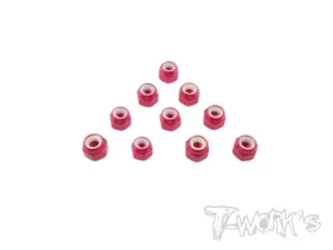 T-Work's DADI ALLUMINIO M3 (RED) 10pz