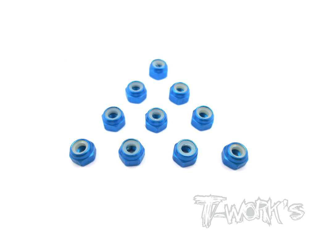 T-Work's DADI ALLUMINIO M3 (BLU) 10pz