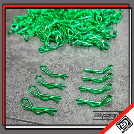 CLIPS CARROZZERIA 1:8 (4dx + 4sx) GREEN
