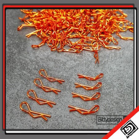 CLIPS CARROZZERIA 1:8 (4dx + 4sx) ORANGE