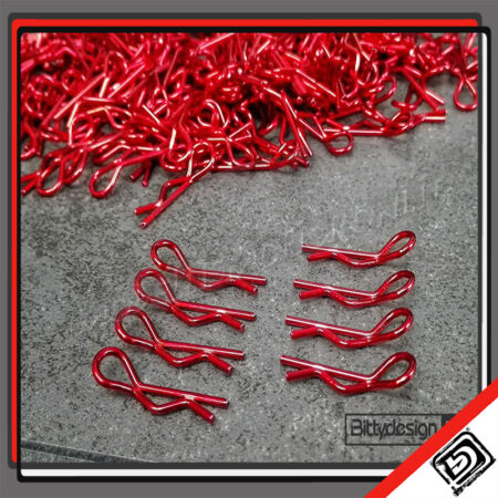 CLIPS CARROZZERIA 1:8 (4dx + 4sx) RED
