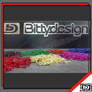 CLIPS CARROZZERIA (4dx + 4sx) BLACK