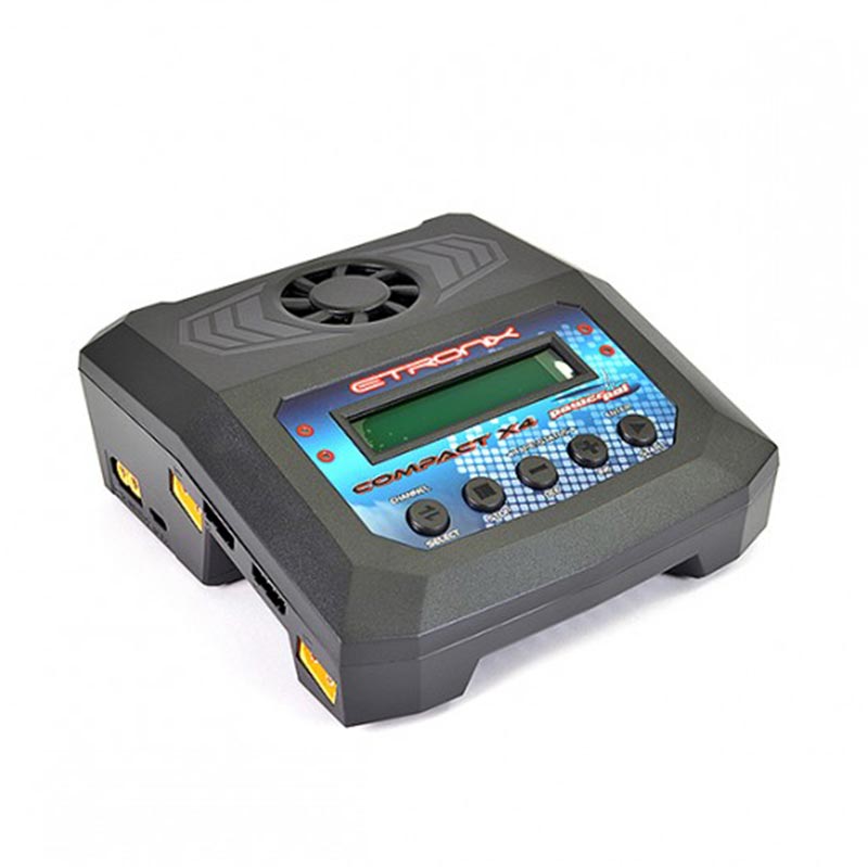 COMPACT X4 CHARGER 12/220V 4 USCITE 2/6S (ET0203E)