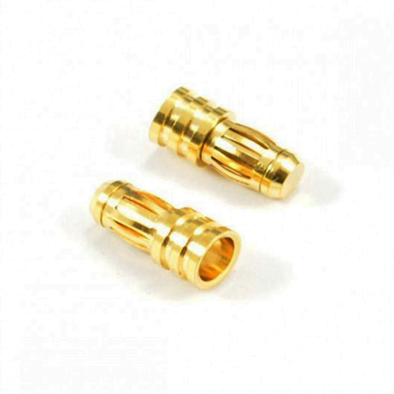 CONNETTORI MASCHIO 5mm GOLD (2pz)