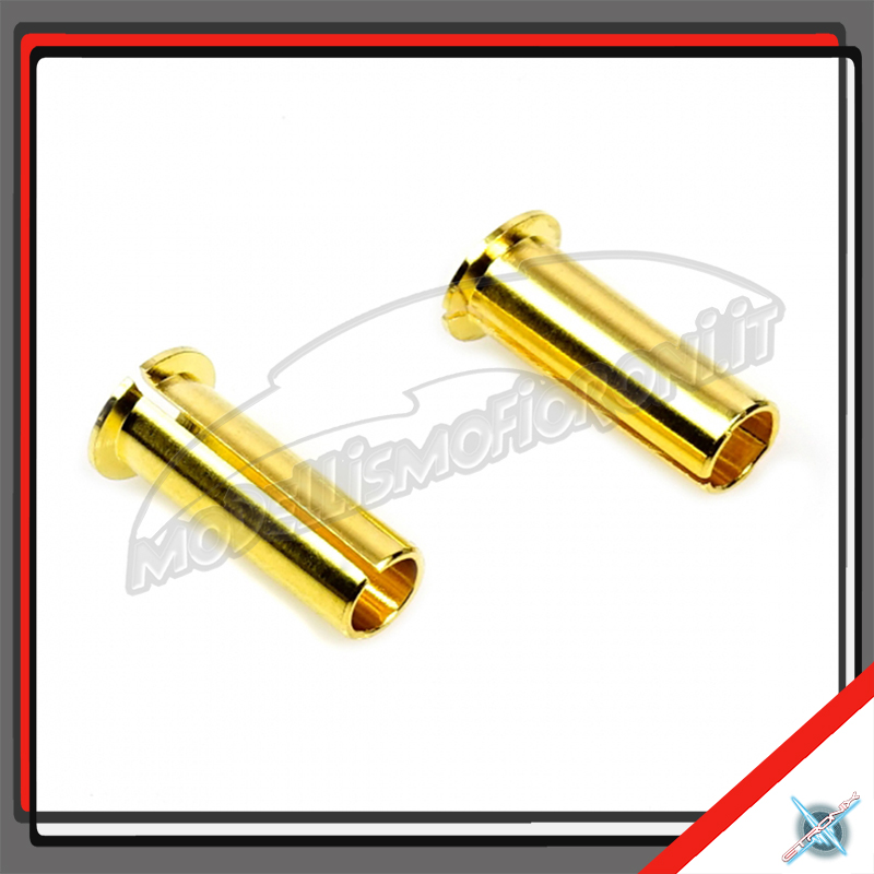 ADATTATORI GOLD CONNETTORE 5mm>4mm (2)