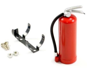 ESTINTORE METAL ROSSO CON SUPPORTO