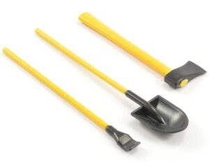 SET ATTREZZI VERNICIATI IN SCALA (3pz)