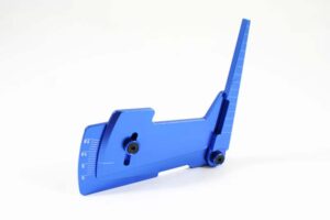 STRUMENTO MISURA ALTEZZE/CAMBER ALU BLU