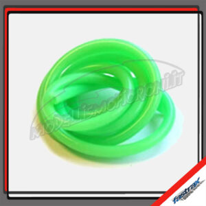 TUBO SILICONE SUPERFLEX VERDE FLUO