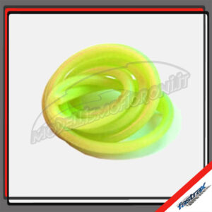 TUBO SILICONE SUPERFLEX GIALLO FLUO