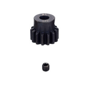 PIGNONE ACCIAIO MODULO 1 - 14T FORO 5mm