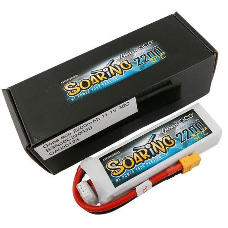 GENS ACE SOARING 2200mAh 3S 30C XT60 GEA223S30X6GT - immagine 2