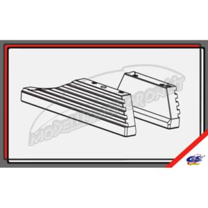 SUPPORTI MOTORE ALETTATI ERGAL7075