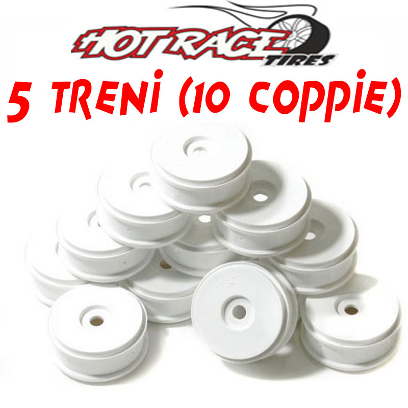 5 TRENI (20pz) CERCHI HOT RACE