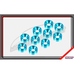 RONDELLE CONICHE ALU BLU (10)