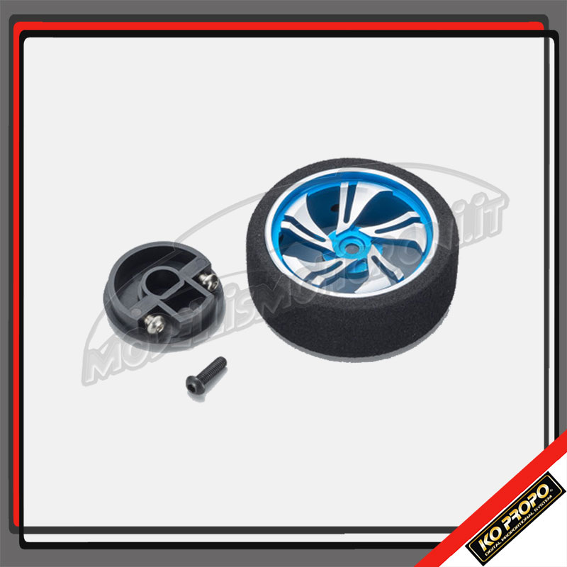 VOLANTINO ALU SILVER/BLU EX2/RR/EX1
