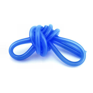 TUBO SILICONE MISCELA 2.4x6 BLU TRASPARE