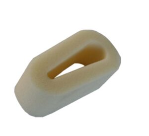 SPUGNA FILTRO AIR FLOW BIANCA (5 PZ)