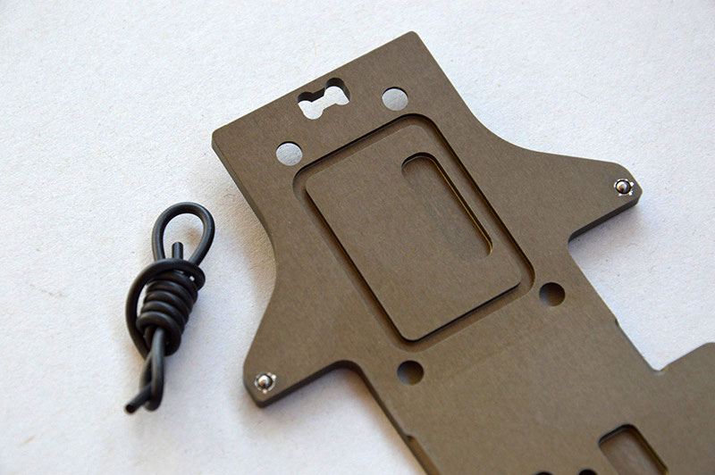 TELAIO ERGAL 3mm HARD COATED KYOSHO MP10 TKI - immagine 2