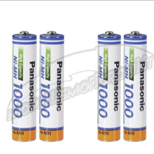 BATTERIE MINI STILO SANYO 1000mAh 4pz