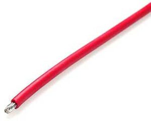 CAVO SILICONE 14awg 100cm ROSSO