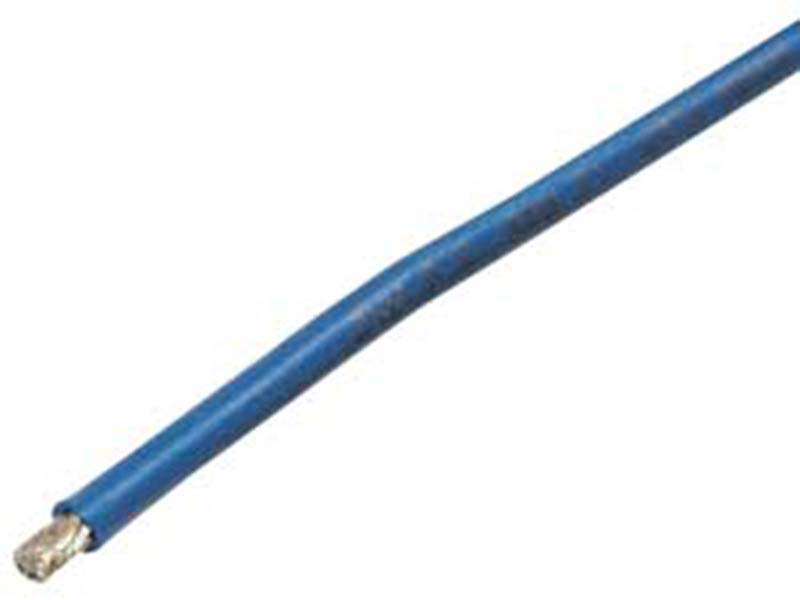 CAVO SILICONE 12awg 100cm BLU