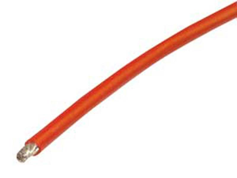 CAVO SILICONE 12awg 100cm ROSSO