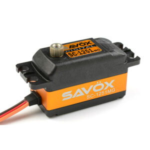 Savox Servo SC-1251 009s/9Kg/6V TITANIO (SAV-SC1251MG+)