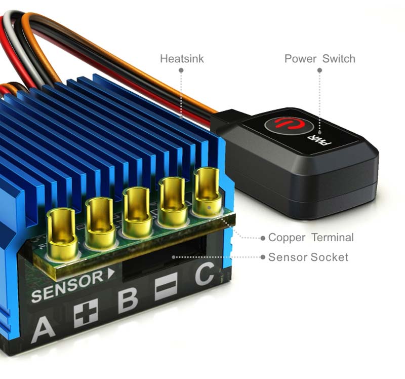 ESC TORO TS50 50A 2/3S 1/10 (SK-300060)
