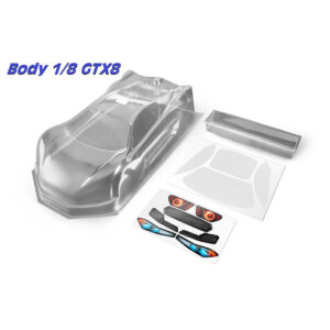 CARROZZA LEXAN GT 1:8 1mm GTX (XRAY)