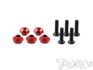 RONDELLE PER SERVOCOMANDI (RED) 5pz