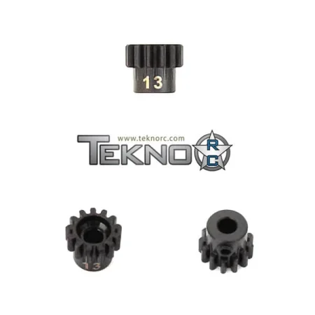 PIGNONE 13T MODULO 1 CON GRANO 5mm
