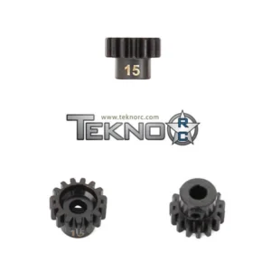 PIGNONE 15T MODULO 1 CON GRANO 5mm