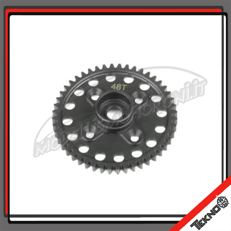 TEKNO CORONA CENTRALE ACCIAIO 48T LIGHT NB/NT48
