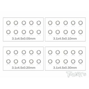 SET RASAMENTI 3mm 005/01/02/03mm 10cad