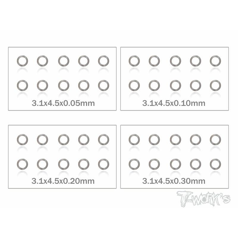 SET RASAMENTI 3mm 005/01/02/03mm 10cad