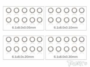 SET RASAMENTI 6mm 005/01/02/03mm 10cad