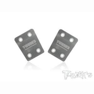 SKID PLATE POSTERIORE IN ACCIAO (RC8 B3.2) 2pz