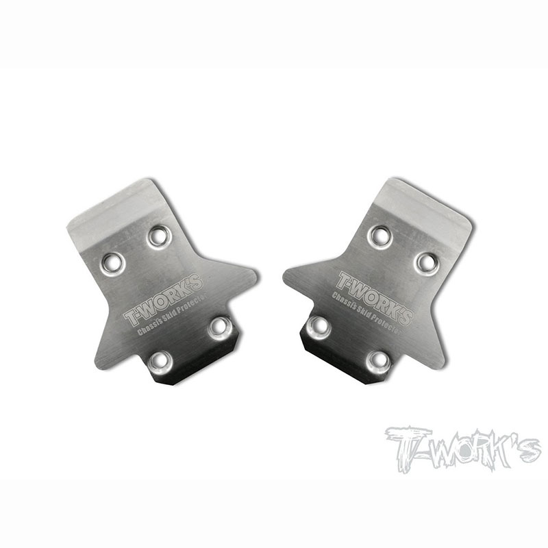 SKID PLATE ANT ACCIAO (MP9-MP10) 2pz