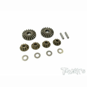 SET INGRANAGGI DIFF. ACCIAIO MP9/MP10/MP11