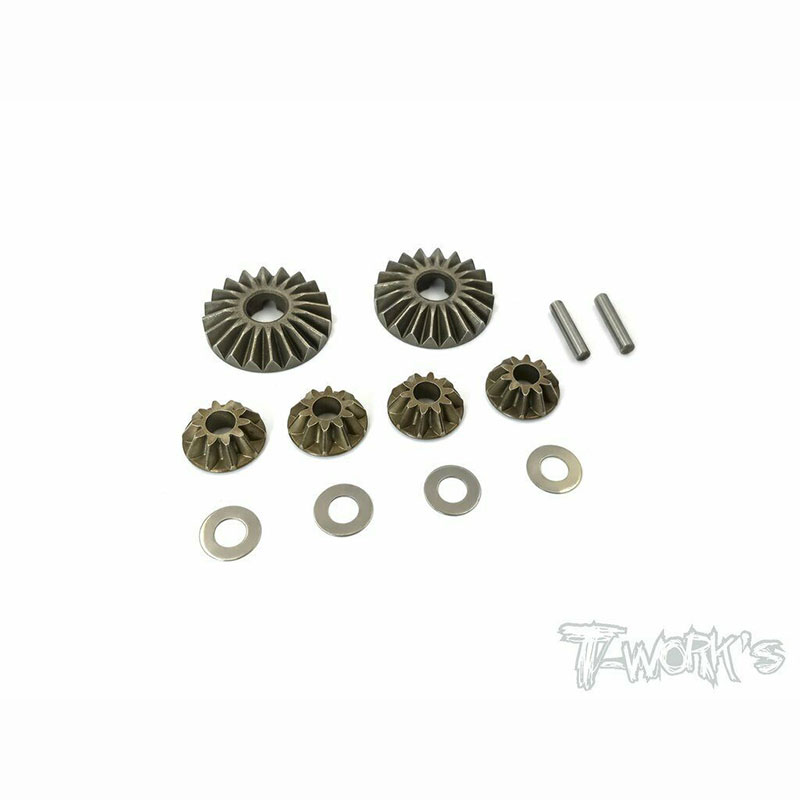 SET INGRANAGGI DIFF. ACCIAIO MP9/MP10/MP11