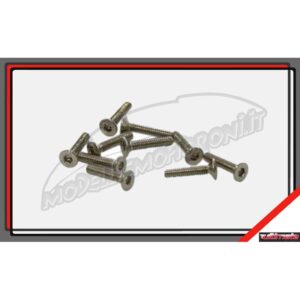 VITE M2X10MM TESTA SVASATA (10PZ)