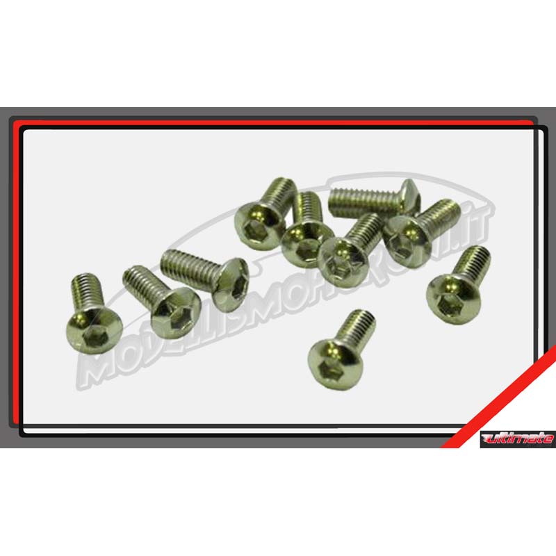 VITE M3X6MM TESTA BOMBATA (10PZ)