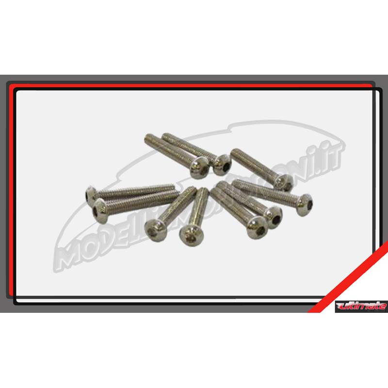 VITE M3X16MM TESTA BOMBATA (10PZ)