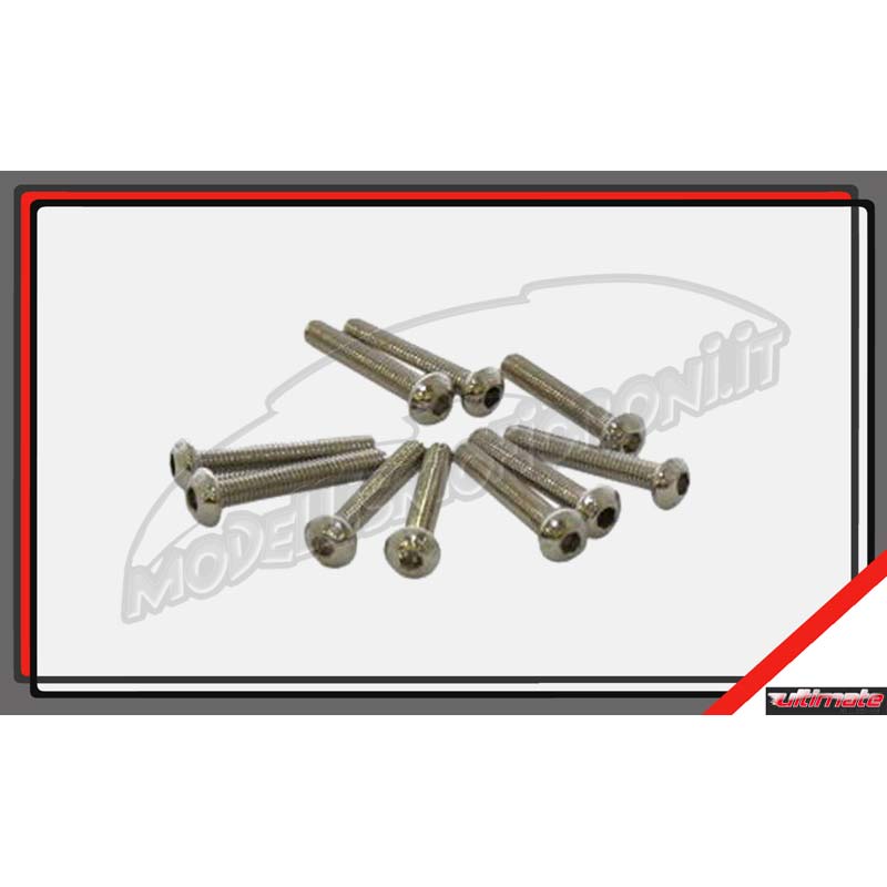 VITE M3X18MM TESTA BOMBATA (10PZ)