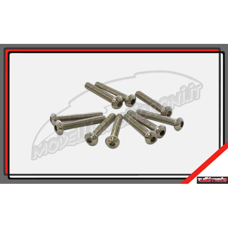 VITE M3X20MM TESTA BOMBATA (10PZ)