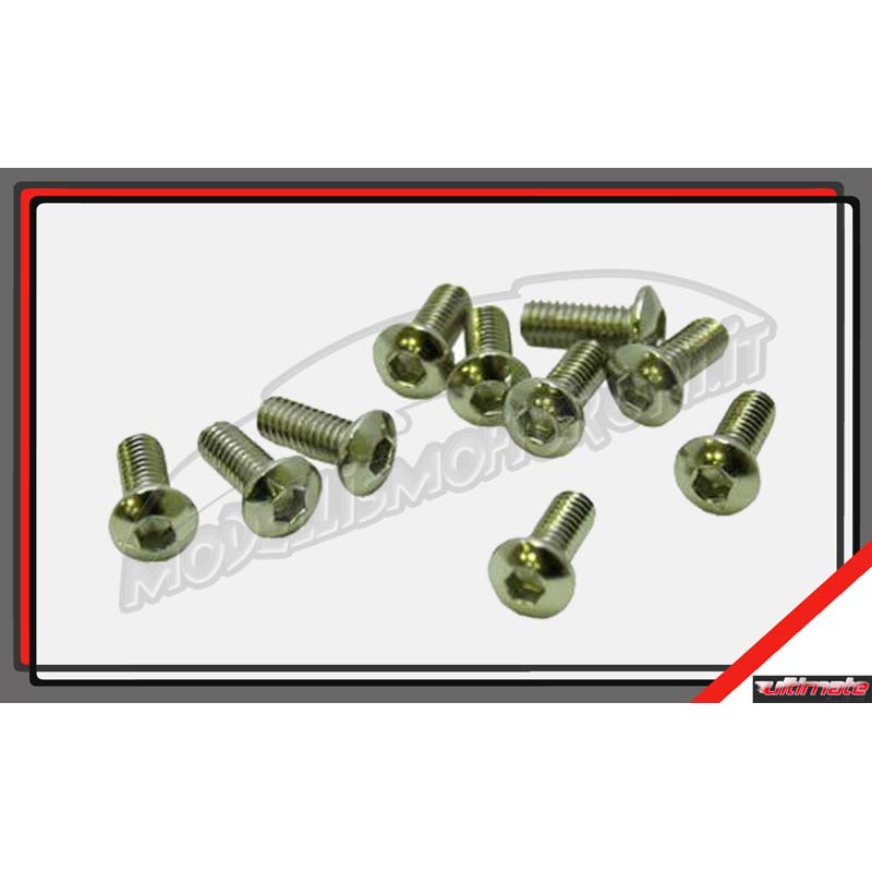 VITE M4X6MM TESTA BOMBATA (10PZ)