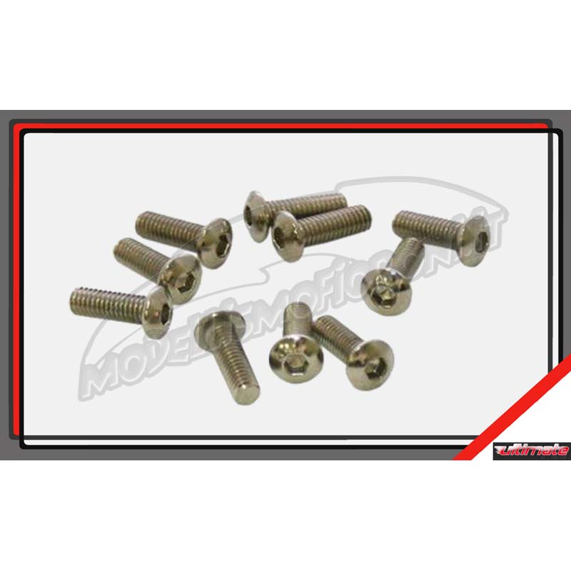 VITE M4X12MM TESTA BOMBATA (10PZ)